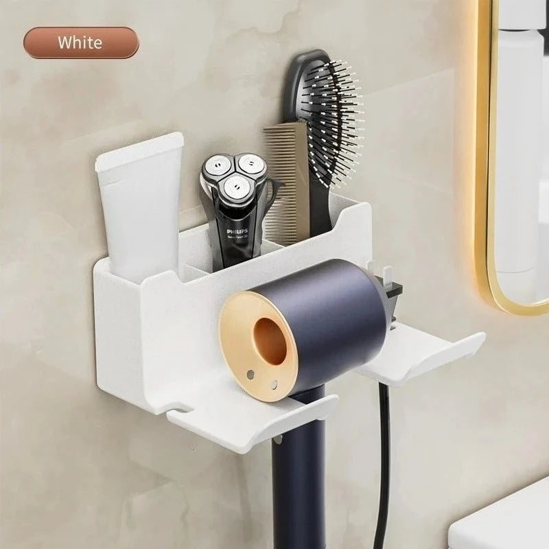 Beloryva Hair Dryer Holder, White