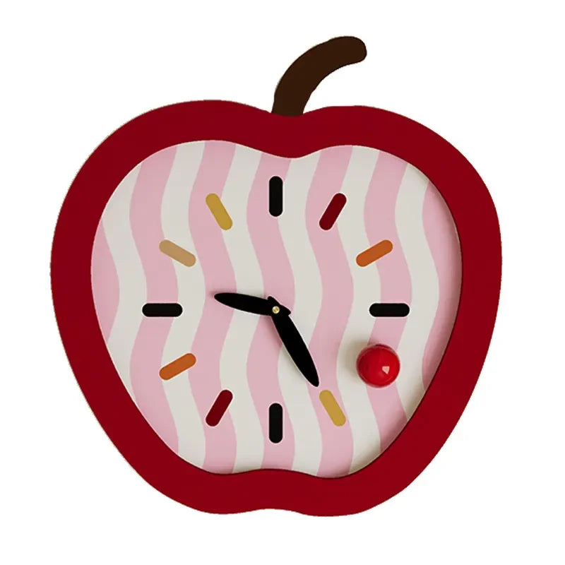 Beloryva Apple-Shaped Wall Clock — product view 5