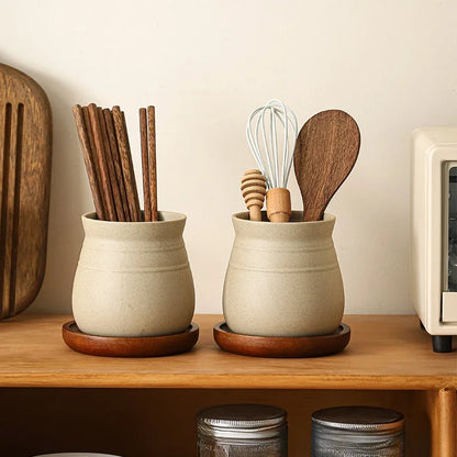 Beloryva Ceramic Countertop Utensil Holder — product view 2
