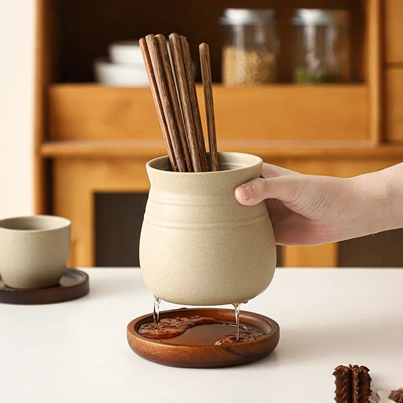Beloryva Ceramic Countertop Utensil Holder — product view 3