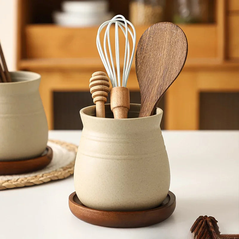 Beloryva Ceramic Countertop Utensil Holder — product view 5