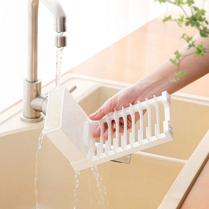 Compact dish drying rack for the countertop