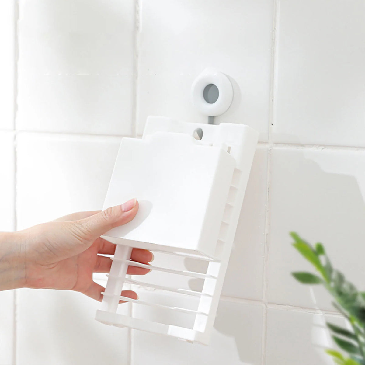 Compact dish drying rack for the countertop