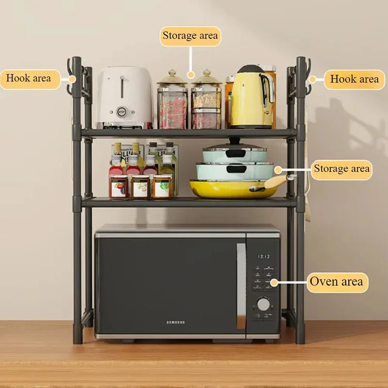 Beloryva Countertop Kitchen Storage Rack — product view 3