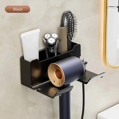 Beloryva Hair Dryer Holder, Black
