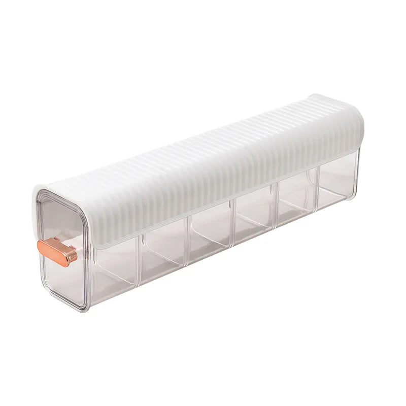 Beloryva Lidded Cable Organizer Box, White