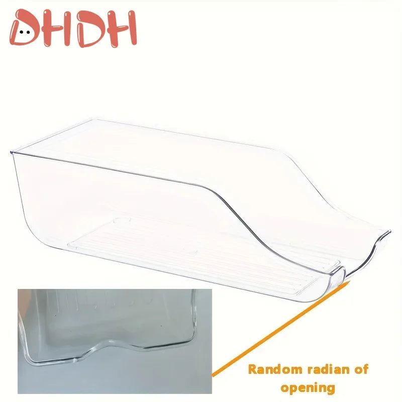 Refrigerator and pantry organizer for drink cans and small items