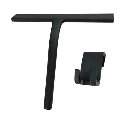 Beloryva Shower Squeegee with Hook, Black