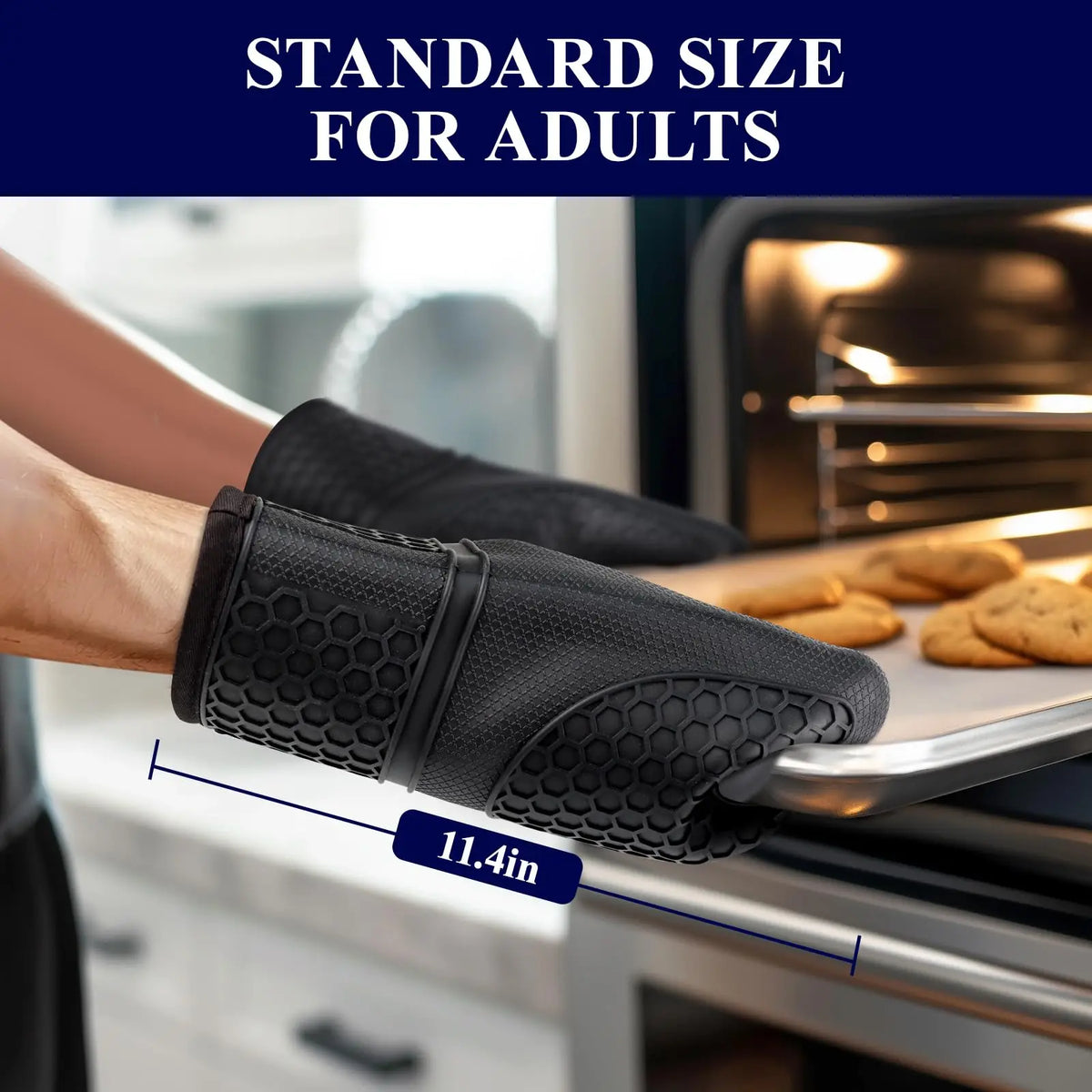 Beloryva Silicone Oven Mitt Set — product view 6