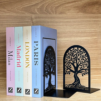 Beloryva Tree of Life Metal Bookends — product view 3