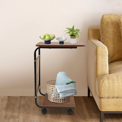 Beloryva Two-Tier C-Shaped Side Table — product view 1