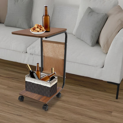 Beloryva Two-Tier C-Shaped Side Table — product view 4