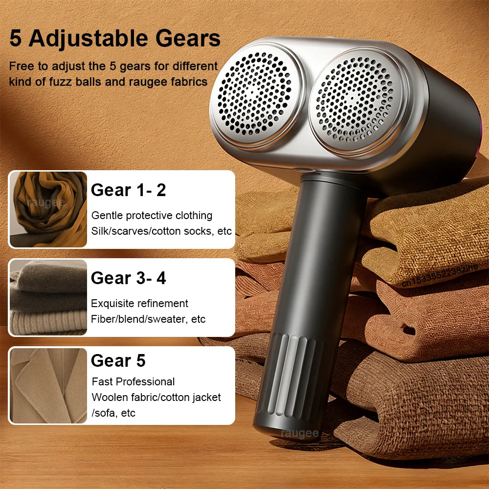Beloryva USB-Rechargeable Fabric Shaver — product view 4