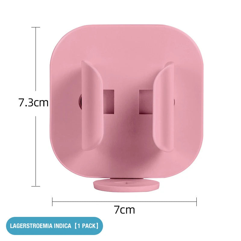 Beloryva Wall-Mounted Electric Toothbrush Holder — Holder Only, Pink