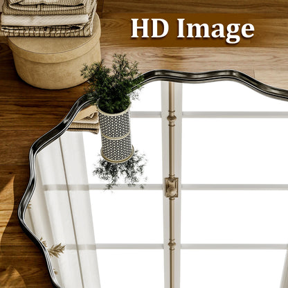 Beloryva Wavy Round Wall Mirror — product view 5